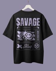 Savage 404 Error Oversized T-Shirt