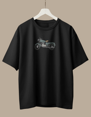 Retro Motorcycle Oversized T-Shirt