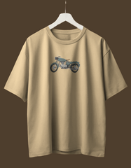 Retro Motorcycle Oversized T-Shirt