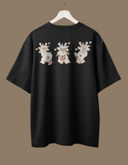 Eyes On The Back - Oversized Graphic T-Shirt