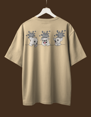 Eyes On The Back - Oversized Graphic T-Shirt